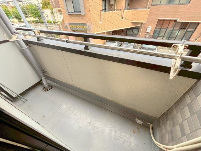 シュロス野口のバルコニー