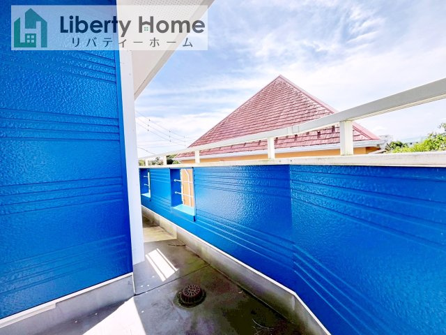 土浦市下高津4丁目　中古戸建のバルコニー