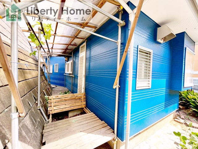 土浦市下高津4丁目　中古戸建の庭