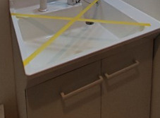 マンハイム上石神井の独立洗面台