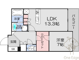 【間取り】 | グレンパーク梅田北
