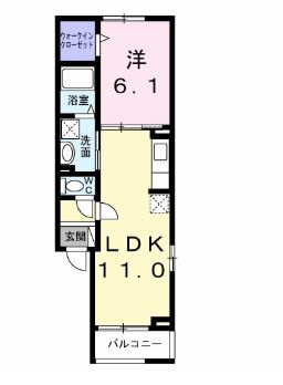 フェリシダの間取り