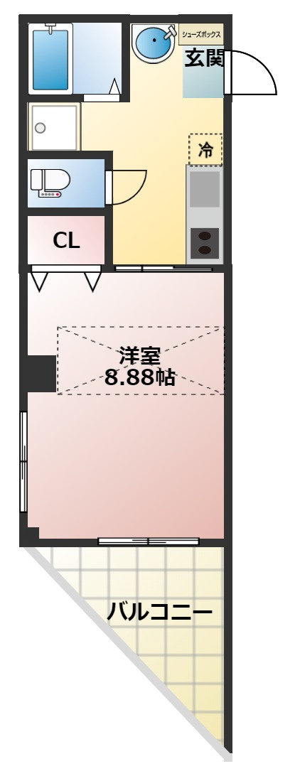 サンライフビルの間取り