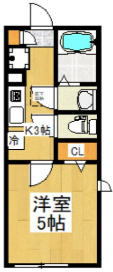 パストラーレ秋津の間取り