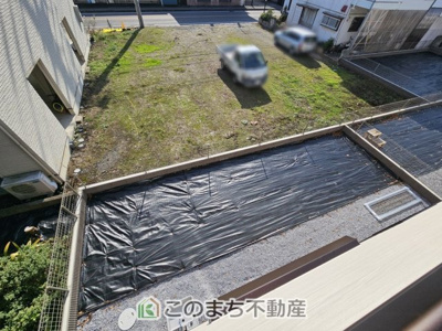 【庭】 | ワイウッドコート宇都宮市兵庫塚第1期　3号棟 | 大きなお庭でご家族や友人を招いてＢＢＱもできますね！お子様の水遊びにもぴったりです☆