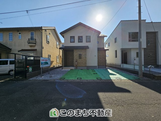 ワイウッドコート宇都宮市兵庫塚第1期の駐車場|駐車スペースは並列３台分ご用意しております！