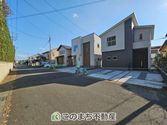ワイウッドコート宇都宮市兵庫塚第1期の前面道路含む現地写真|前面道路含む現地写真