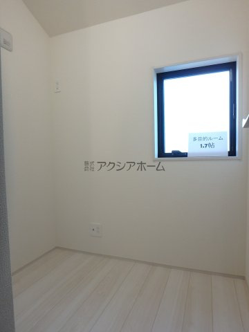 狭山市東三ツ木・全3棟　新築一戸建　1号棟　～陽当たり良好～の外観|建築中写真（2025年9月30日撮影）