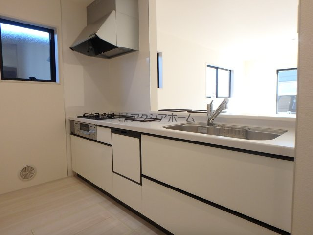 狭山市東三ツ木・全3棟　新築一戸建　1号棟　～陽当たり良好～の外観パース|外観パース