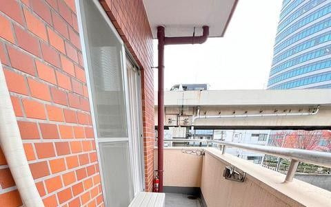 ライオンズマンション飯田橋のバルコニー