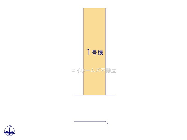 【区画図】 | 名古屋市北区喜惣治１丁目122『仲介料無料』新築戸建て | 1号棟