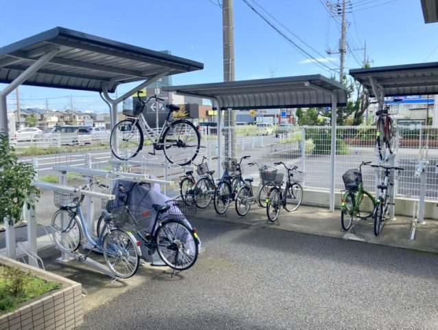 グリーンビレッジ東武動物公園の駐輪場|共用部・駐輪場