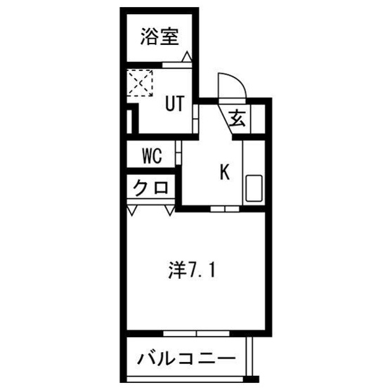 【間取り】 | 仮)野並1丁目アパート