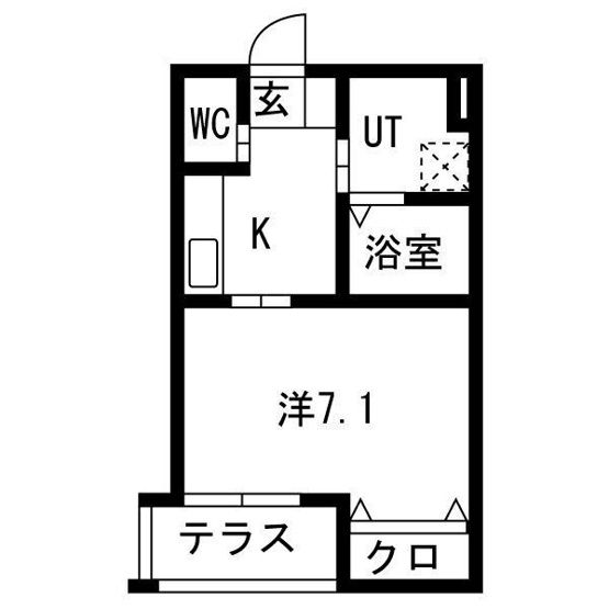 【間取り】 | 仮)野並1丁目アパート