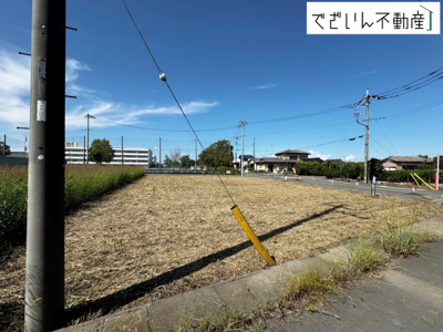 【外観】 | 羽生市中岩瀬　売地 | 現地(2025年10月撮影)