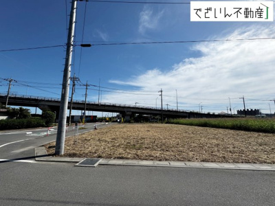 【前面道路含む現地写真】 | 羽生市中岩瀬　売地 | 現地(2025年10月撮影)