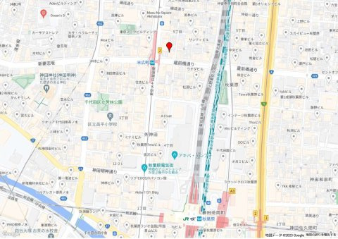 KSKビルの地図
