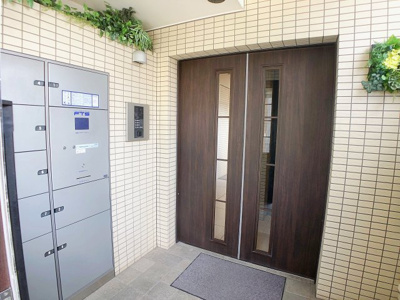 【エントランス】 | グランフォート新瑞橋【名古屋市賃貸・宅配ボックス】