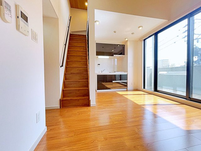 【居間・リビング】 | グランフォート新瑞橋【名古屋市賃貸・宅配ボックス】