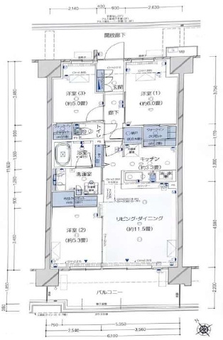 【間取り】の画像