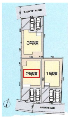 狭山市東三ツ木・全3棟　新築一戸建　2号棟　～陽当たり良好～の設備
