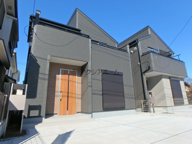 狭山市東三ツ木・全3棟　新築一戸建　2号棟　～陽当たり良好～の外観|外観（2025年11月28日撮影）