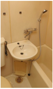 中之島ｌｉｖｅの独立洗面台