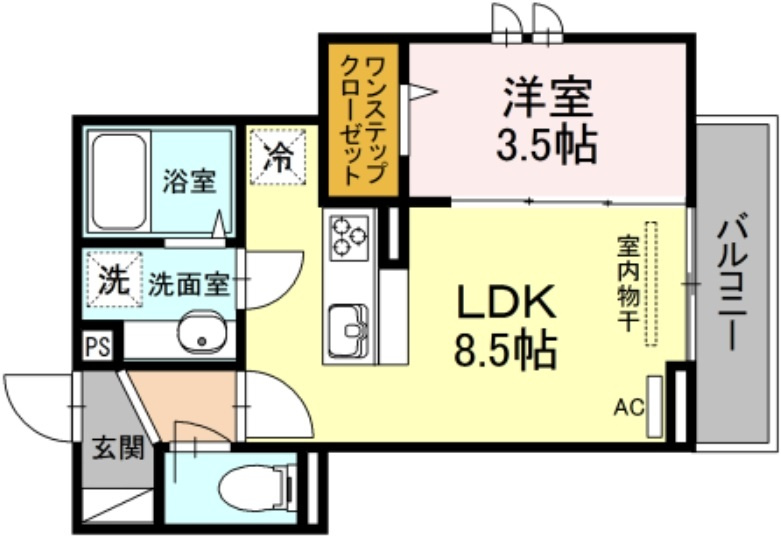 アルト芝久保の間取り