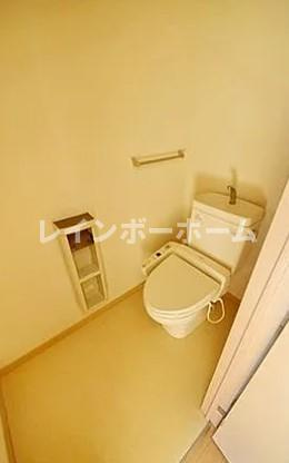 クオーレ岸のトイレ