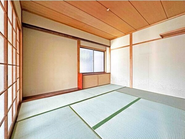 港区宝神町貸家の和室|日本らしい落ち着いた雰囲気の和室です