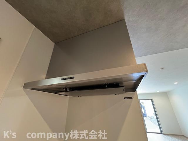 ◎茅ヶ崎市甘沼　新築戸建　4号棟のキッチン|レンジフード♪◇◇