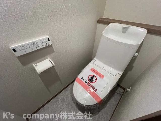 ◎茅ヶ崎市甘沼　新築戸建　4号棟のトイレ|1階トイレ◇◇