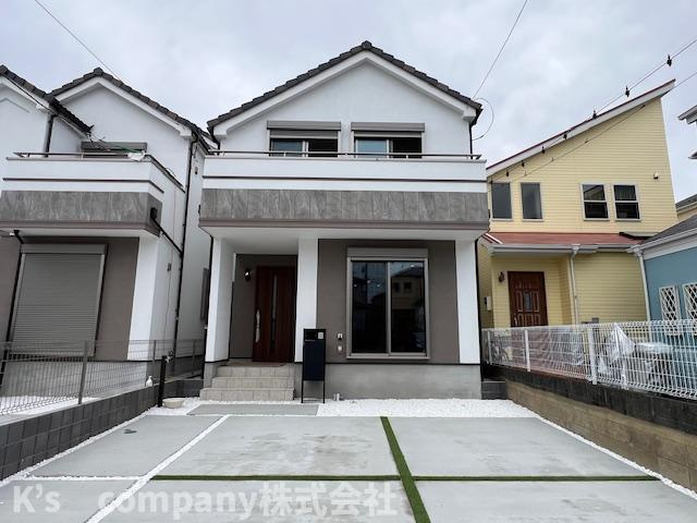 ◎茅ヶ崎市甘沼　新築戸建　4号棟の外観|建物完成致しました♪