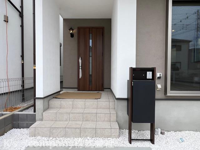 ◎茅ヶ崎市甘沼　新築戸建　4号棟の外観|ポスト置き場♪