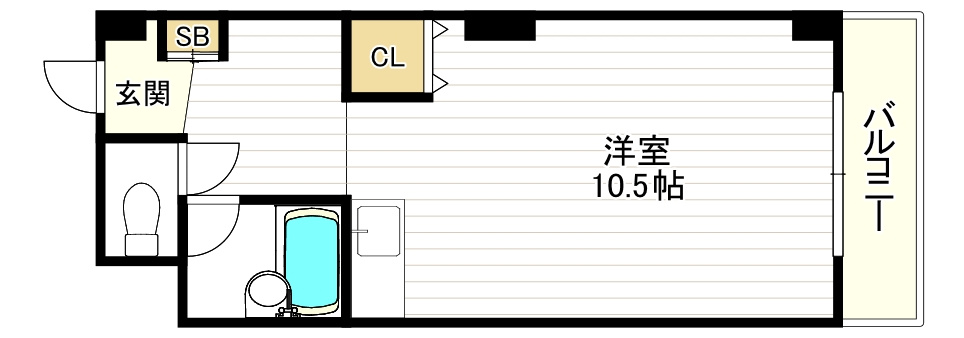 コンフォール長吉の間取り