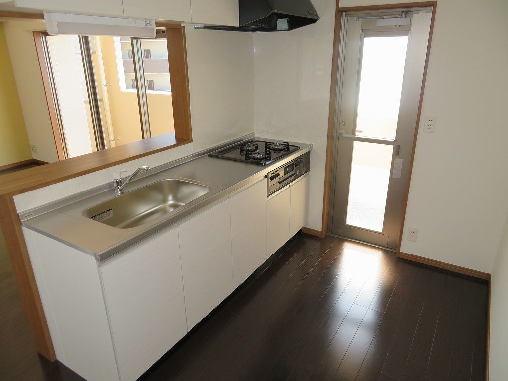 菊池郡菊陽町大字津久礼の賃貸マンションのキッチン