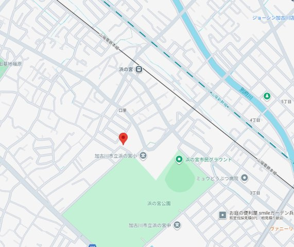 【地図】 | 加古川市尾上町口里（全3）１号棟