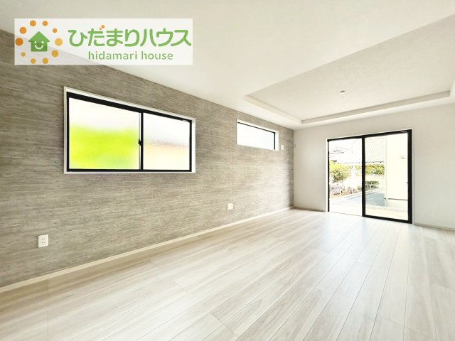 【居間・リビング】 | つくば市玉取1期　新築戸建　2号棟 | 早くお仕事終わらせて、家に帰りたくなるようなリビングです(^^♪