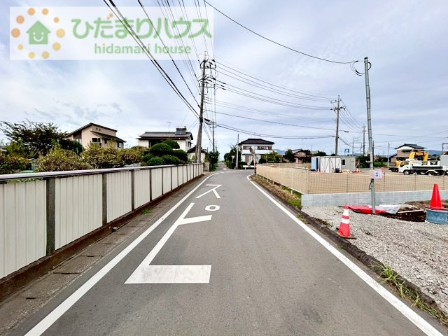 【前面道路含む現地写真】 | つくば市今鹿島9期　新築戸建　全3棟 | 9月22日撮影