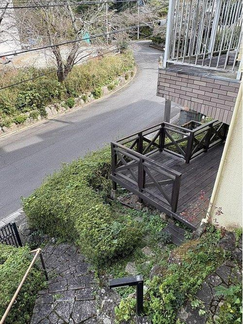 南箱根ダイヤランドの前面道路含む現地写真