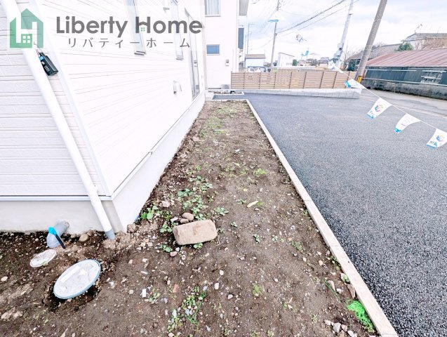 ひたちなか市磯崎町第3　新築戸建　2号棟の庭