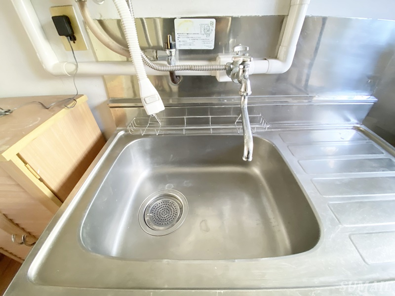 村上マンションのキッチン|シンクはこんな感じです！