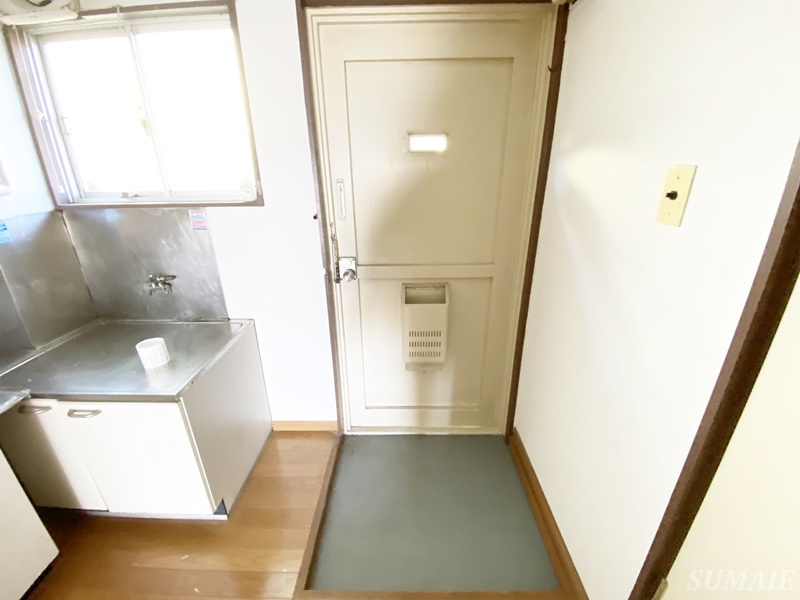 村上マンションの内装|冷蔵庫はこちらへ置けます！