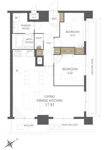 【間取り】ライオンズシティ新潟 