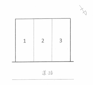 【区画図】 | 西舞子9丁目　駐車場 | 募集区画1番