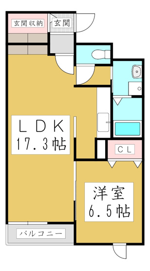 【間取り】 | レジーナⅠ