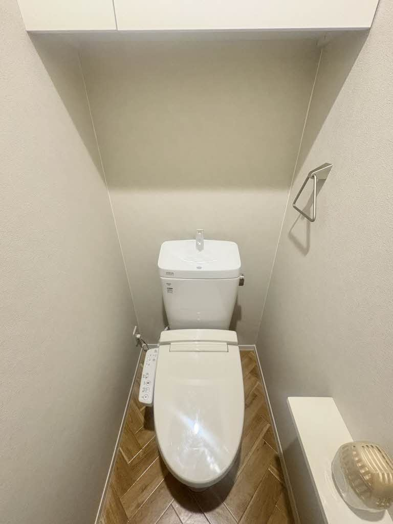 コアロード立花のトイレ