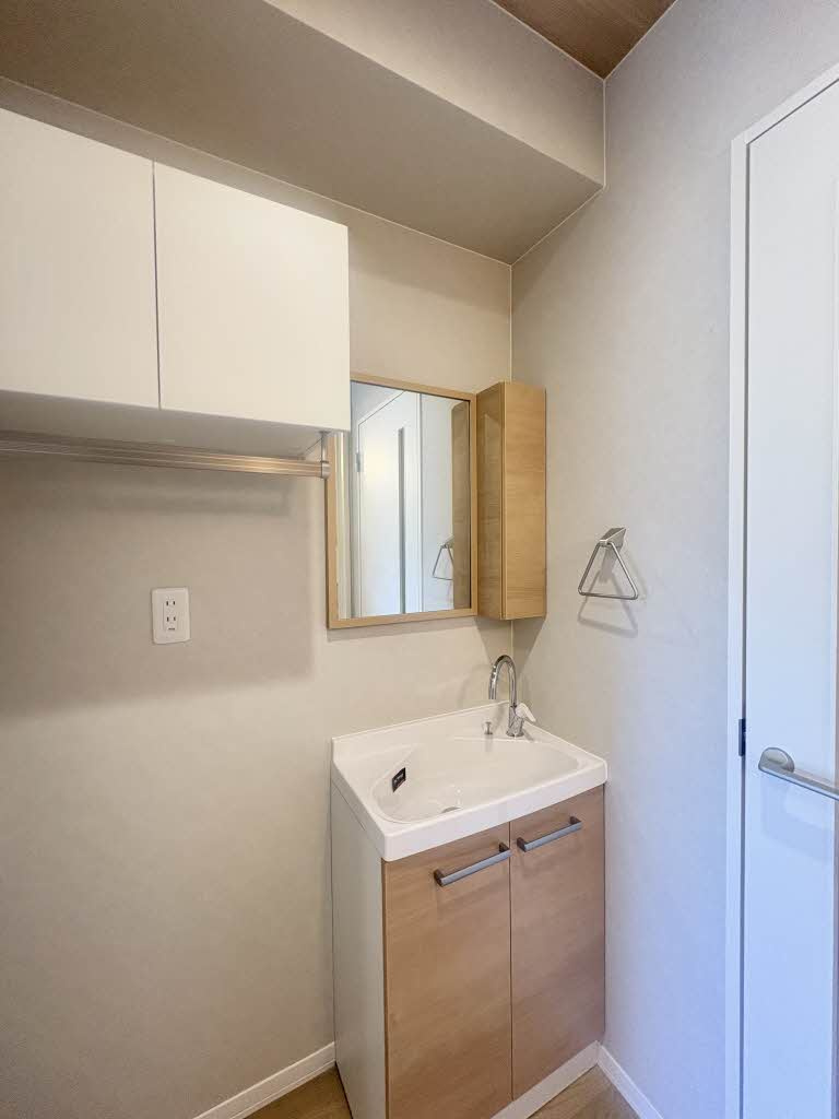 コアロード立花の洗面所