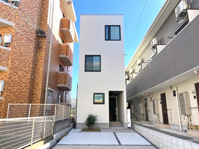 【外観】 | 南区鶴田208①　新築戸建 | 外観　ご都合のよろしい日時に現地をご案内させて頂きます！是非、お問い合わせお待ちしております!!