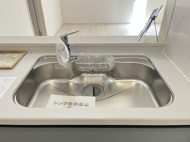 狭山市東三ツ木・全3棟　新築一戸建　3号棟　～WIC付き～の設備|キッチンシンク